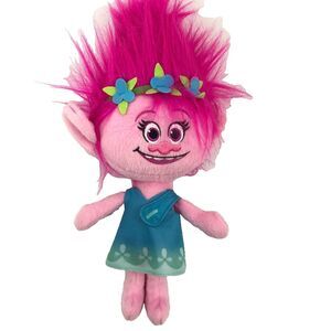 Trolls Talking Poppy Dream Works Plush 12" Talkin' Troll Doll Hasbro B7772